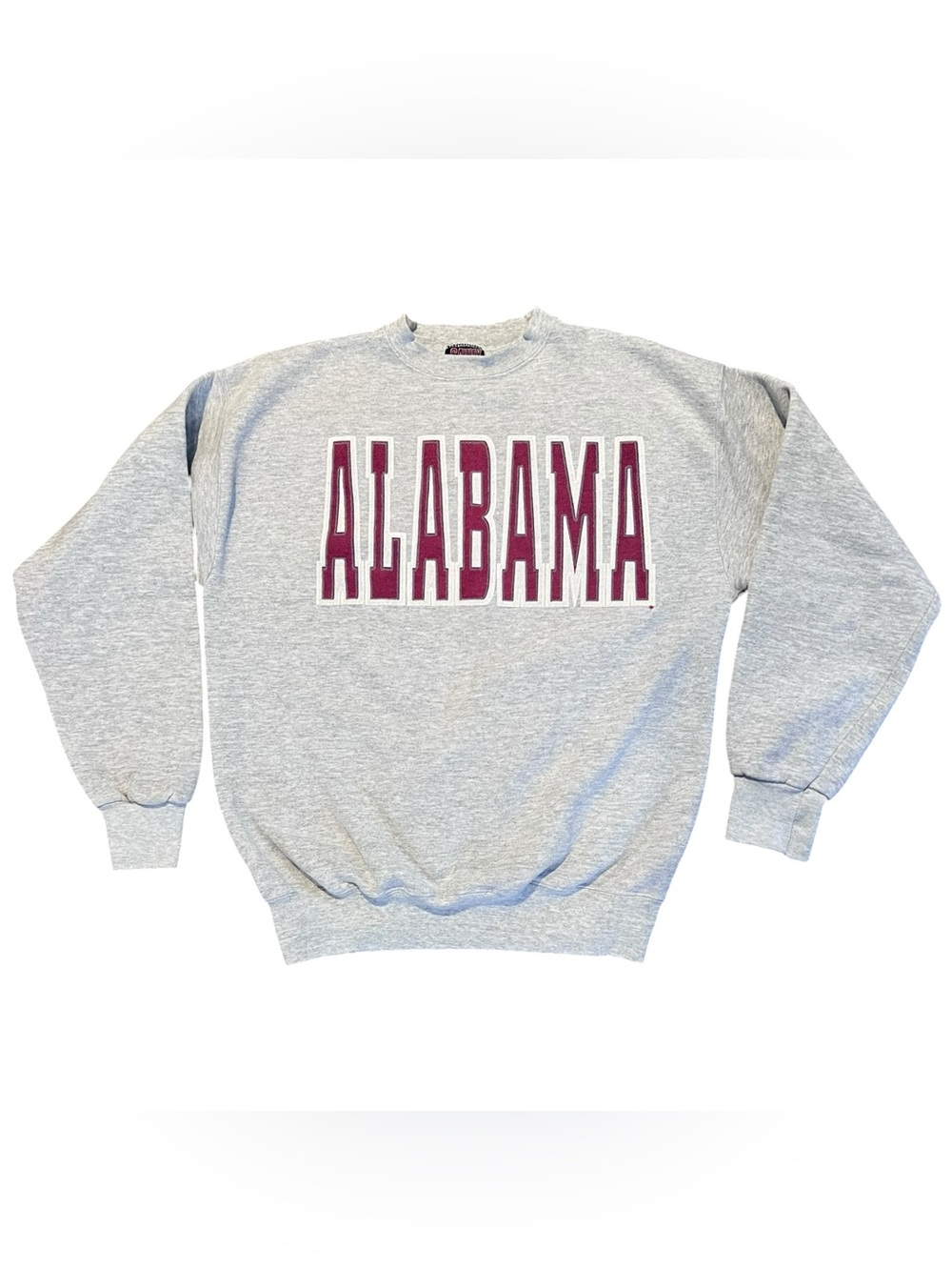 Vintage Alabama State University Savvy Crewneck Grey Made In USA Size Large
